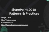 SharePoint 2010  Patterns & Practices