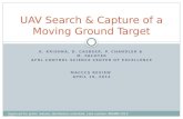 UAV Search & Capture of a Moving Ground  Target
