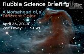 Hubble Science Brieﬁng