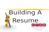 Building A Resume