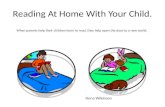 Reading At Home With Your Child.