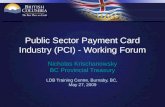 Public Sector Payment Card Industry (PCI) - Working Forum