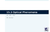 15.3 Optical Phenomena