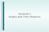 Section5.1 Angles and Their Measure