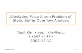 Alleviating False Alarm Problem of  Static Buffer Overflow Analysis