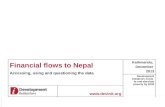 Financial flows to Nepal