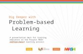 A presentation deck for training educators on the Project MASH problem-based learning process