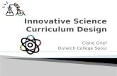 Innovative Science Curriculum Design