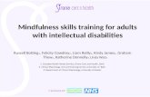 Mindfulness skills training for adults with intellectual  d isabilities