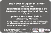 High cost of Xpert MTB/RIF ®  testing per tuberculosis case diagnosed at