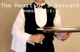 The Heart of a Servant Genesis 18:1-15