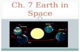 Ch. 7 Earth in Space