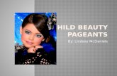Child beauty pageants