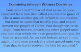Examining Jehovah Witness Doctrines