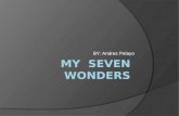 My  seven  Wonders