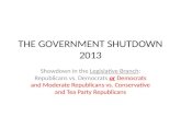 THE GOVERNMENT SHUTDOWN 2013