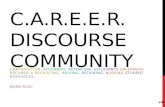 C.A.R.E.E.R. Discourse community