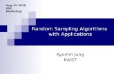 Random Sampling Algorithms  with Applications