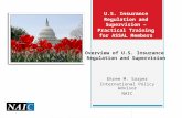 U.S. Insurance Regulation and Supervision – Practical Training for ASSAL Members