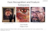 Face Recognition and Feature Subspaces