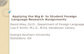 Applying the Big 6 ®  to Student Foreign Language Research Assignments