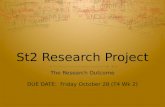 St2 Research Project