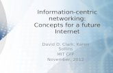 Information-centric  networking: Concepts for a future Internet