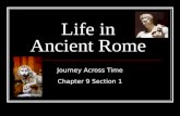 Life in  Ancient Rome