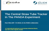 The  Central Straw Tube Tracker In The PANDA Experiment