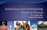 Achieving and Maintaining Physical Fitness