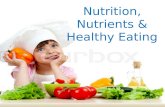 Nutrition, Nutrients & Healthy Eating