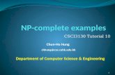 NP-complete  examples