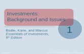 Investments: Background and Issues