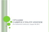 CP144260 Campus Utility System
