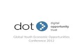 Global Youth Economic Opportunities Conference 2012
