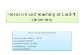 Research Led Teaching at Cardiff University