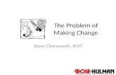 The Problem of Making Change