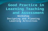 Good Practice in Learning Teaching and Assessment