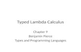 Typed Lambda Calculus
