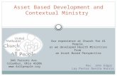 Asset Based Development and  C ontextual Ministry