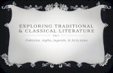 Exploring traditional & classical literature