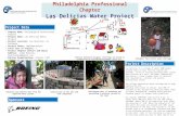 Philadelphia Professional  Chapter Las  Delicias  Water Project