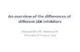An  overview  of the  differences  of   different  JAK  inhibitors