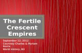 The Fertile Crescent  Empires