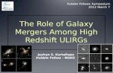 The Role of Galaxy Mergers Among High Redshift ULIRGs