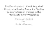 Marjan  van den Belt and  Roelof  M  Boumans