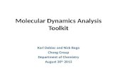 Molecular Dynamics Analysis Toolkit