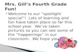 Mrs. Gill’s Fourth Grade Fun!