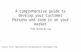 A comprehensive guide to develop your Customer Persona and zoom in on your  market