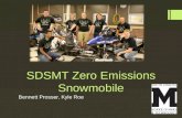 SDSMT Zero Emissions Snowmobile